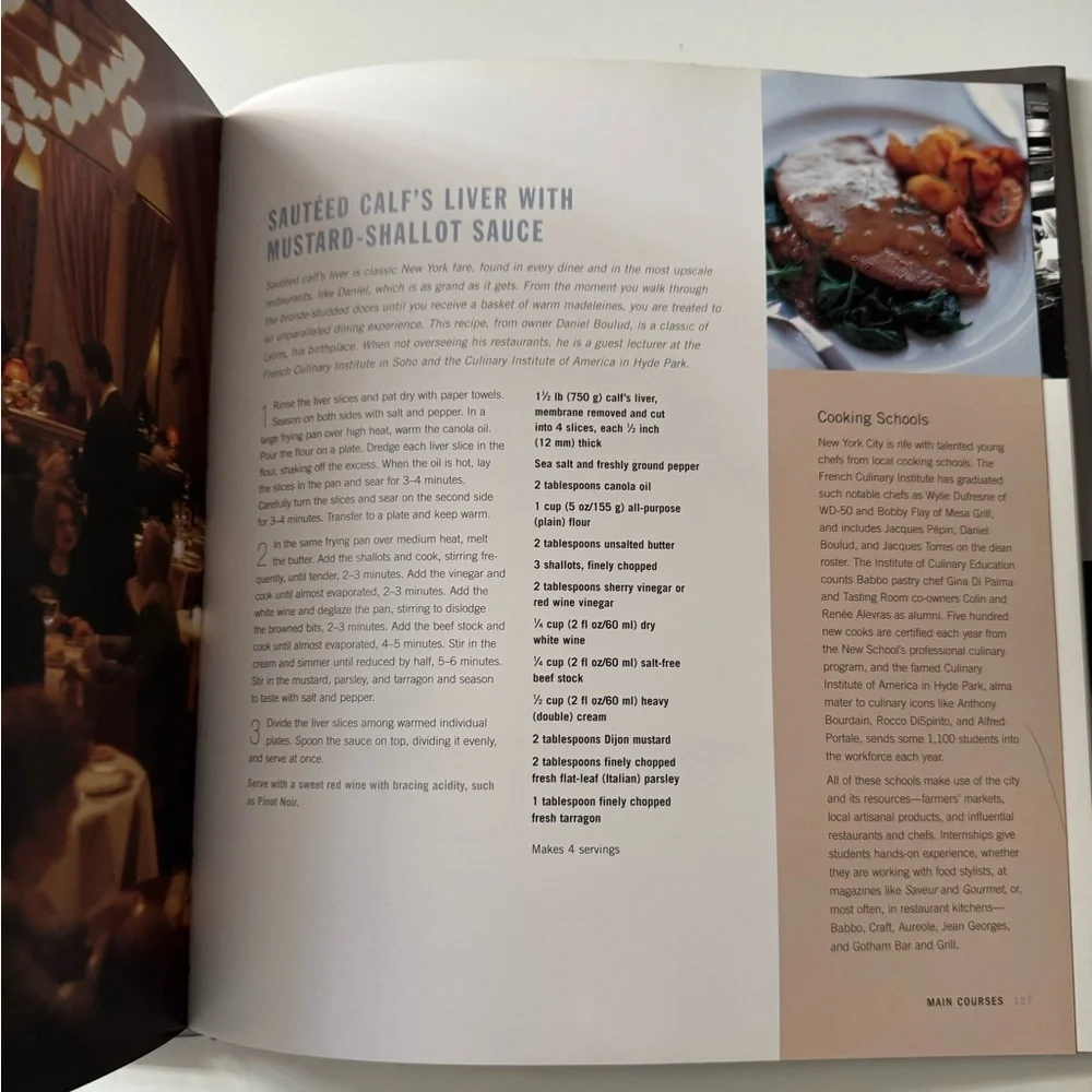 Williams Sonoma New York Cookbook - hard Cover